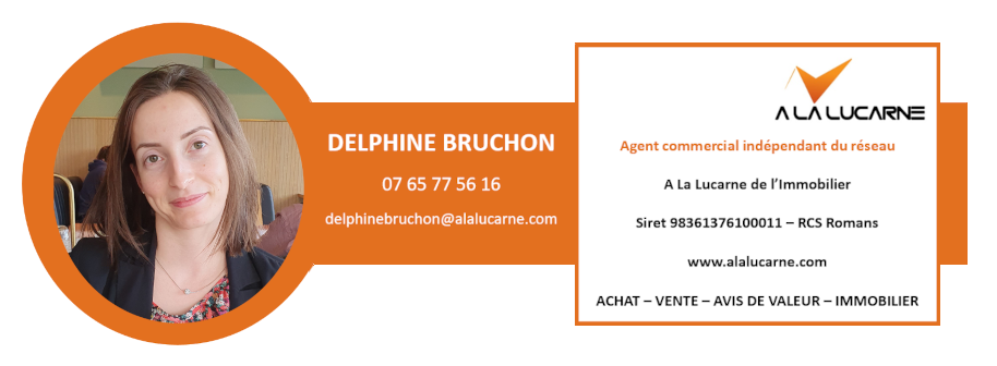 Delphine Bruchon – A La Lucarne de l'Immobilier